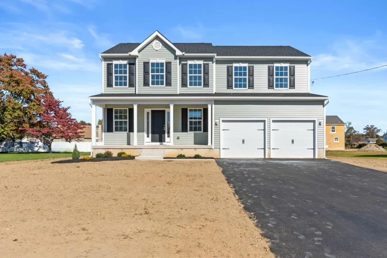Hailey model new construction home exterior